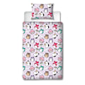 Miniatyrbilde 2 av 2: Squishmallows Bright Rotary Dynetrekksett Enkeltseng Lilla/Multi Lilla/Flerfarget Enkel_xx