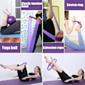 Pikkukuva 2 / 7: 5 kpl Pilates-rengassetti 14\" Jooga Fitness Magic Circle Pilates