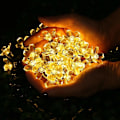 Miniatyrbillede 3 af 8: 7M 50 LED Solcellelysstreng Have Fe-lys Warm cherry blossoms