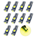 Pikkukuva 1 / 10: 10 kpl kojelaudan polttimo auto LED-valo KELTAINEN yellow