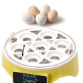 Miniatyrbild 2 av 3: Automatisk Fjäderfä 7 st Ägg Inkubator Temperaturkontroll Fjäderfä Fågel Kyckling Ruvare - EU