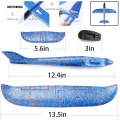 Miniatyrbilde 2 av 5: Sunshine smile Glider, 4 stk 35 cm barneskumfly, skumfly leketøy