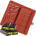 Miniatyrbillede 1 af 7: Chokoladebar Form Dyb Dubai 2,5 cm Pistacie Chokoladebar Silikone Tyk Form til Fyldt Bar, Stor Slikbar Form til Fyldning