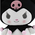 Miniatyrbillede 7 af 8: Sød My Melody Tegneserie Kuromi Plyslegetøj Dark Kuromi