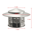 Miniatyrbilde 1 av 10: Ventilert skorsteinhette 110MM 110mm