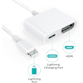 Miniatyrbild 2 av 6: HDMI-adapter, HDMI-adapter för iPhone 1080P Lightning Digital