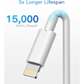 Pikkukuva 2 / 5: 3 kpl 2 m iPhone-latauskaapeli, USB–Lightning-kaapeli, iPhone-kaapeli, yhteensopiva iPhone_xx:n kanssa white