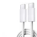 Pikkukuva 1 / 5: 2023 Alkuperäinen USB C -kaapeli iPhone 15 Pro Max iPad PD 65W 45W 25W Turbo -latauskaapeli Type C -pikalataus Samsung S23 S22 Harmaa Grey 1m