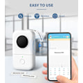 Miniatyrbillede 2 af 9: D30 Etiketprinter, Bluetooth Trådløs Mini Lomme Smartphone Genopladelig Etiketprinter Kompatibel med iPhone/Android, til Hjemmekontor Etiketprinter (Hvid) White