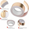 Pikkukuva 2 / 3: Kupariteippi 20m*30mm kuparifolioteippi suojateippi piirilevypaperi (0,06mm paksu)