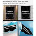 Miniatyrbilde 5 av 5: Jake og Johnnie Flagg-plakat The TINAS Polyester Trykt med Messing-øyebolter Tapestry Banner for Vegg Rom Hjem Decor som bildet22 as the picture22996 60 x 90 cm