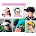 Miniatyrbillede 3 af 7: Supersalg! Solhatte, golfhatte, solhatte Pure cotton empty top gray