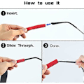 Miniatyrbilde 3 av 5: 6-pakning Neopren Elastisk Snorholder Stropp for Sportsbriller og Solbriller, Stropp Flyter Anti-skli Elastisk Snor Tau db