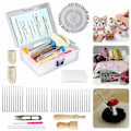 Miniatyrbild 1 av 5: Nålfiltning Startpaket Ullfilt Verktyg Matta