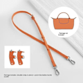 Miniatyrbilde 1 av 5: Skulderstropp for Longchamp Veske Transformasjonstilbehør Fri stansing for mini veske Skulderstropp mini veske Orange