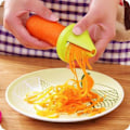 Miniatyrbillede 2 af 4: Køkkenudstyr Tragt Grøntsag Gulerod Ræddike Cutter Shred Slicer Spiral Enhed