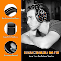 Miniatyrbillede 4 af 5: Trådløst Bluetooth Gaming Headset med Aftagelig Støjreducerende Mikrofon