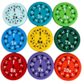 Miniatyrbillede 1 af 5: Lærings-Fidget Spinners til Matematikfakta (Gange & Division 9 stk)