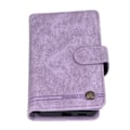 Miniatyrbillede 4 af 5: PU Læder Wallet Case til Galaxy S22 Lynlås Flip Folio Wallet RFID Blokerende Beskyttelsesetui med Håndledsrem Magnetisk Lukning Indbygget Stativ_xx