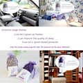 Miniatyrbilde 3 av 5: Sachet-poser i netting, lavendelposer, lin, organza, gasbind, gaveposer, sekker for lavendel, krydderier og urter (12 lilla poser med glidelås)