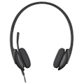 Miniatyrbillede 10 af 10: H340 Trådløst Headset, Stereo Hovedtelefoner med Støjreducerende Mikrofon, USB, PC/Mac/Laptop - Sort