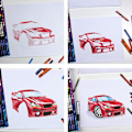 Miniatyrbild 8 av 10: Inspiration Art Case Färgset - Rymden (140 delar), Konstkit för Barn, Leksaker för Flickor & Pojkar, Konstset, Skolmaterial, Presenter