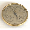 Miniatyrbild 2 av 5: Barometer, väderstation med barometer och hygrometer termometer, 3 i 1 väggmonterad analog väderstation för inomhusbruk