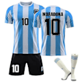 Pikkukuva 1 / 2: Maradonan paita numero 10 Argentiina Retro 1986 -setti 26