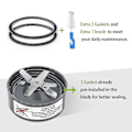 Miniatyrbilde 4 av 5: Reservedeler for Nutribullet-tilbehør 600 watt 900 watt_