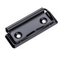Miniatyrbillede 2 af 6: 15 stk. Stationære pladeholder rustfrit stål clips lommemapper kontormapper sort monterbare klipsmapper clips fil