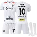 2425 Santos hemmafotbollströja Neymar tröja{AZC} 2XL(190-200cm)