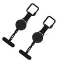 Infällbar Stöldskyddstelefonlina Säker Clip Clamp Modifierbar Längd Handledsrem för Vandring Klättring Smartphone Säkerhet Multicolor