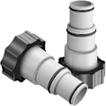 Miniatyrbillede 1 af 5: 2-pak Intex Pool A-adapter udskiftningspumpe slange adapter A-serie med indvendig gevindskrue