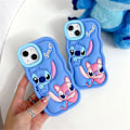 Miniatyrbillede 3 af 5: Lilo og Stitch Silikon Beskyttelsesetui til iPhone 6/7/8/SE/XR/11/12/13/15 iPhone 13