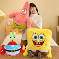 Miniatyrbillede 4 af 4: Pillow Pets Spongebob Squarepants 14”-32” Plys Gary Sneglen Gary the Snail 18 inches