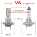 Miniatyrbilde 2 av 10: 2 stk H7 LED Bil Retrofit pærer DRL H4 frontlykter