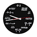 Miniatyrbillede 1 af 8: Akryl Vægur Matematisk Moderne Design Hjemmekontor Dekoration Tilbehør_xx