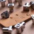 Pikkukuva 7 / 9: 36-osainen teräsleimasarja aakkosille ja numeroille 6.5mm