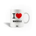 Mugg - MANIACASE - Jag älskar Marseille - Keramik - 30cl - Diskmaskinssäker