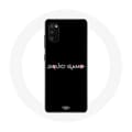 Coque - MANIACASE - Samsung Galaxy S20 - Blød - Sort - Squid Game logo Svart