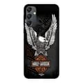 Coque för Samsung Galaxy S25 FE Harley Davidson mini affisch logo Aigle Maniacase Svart