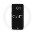 Coque - Samsung - Galaxy S7 - Blød - Sort - Squid Game - Smartphone beskyttelse Svart