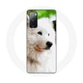 Coque - MANIACASE - Samsung Galaxy S20 FE - Samojedhund - Vit - Hård Vit