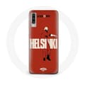 Coque - La Casa De Papel - Samsung Galaxy A70 - Pehmeä - Punainen - Suojaus