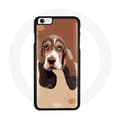 Coque - Basset Hound - Iphone 5/5S - Hård - Sort - Unisex
