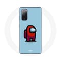 Samsung Galaxy S20 FE suojakotelo Among Us videopeli Sininen tausta