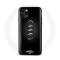 Coque - Audi - Iphone 13 Pro Max - Svart - Mjuk - Stöttekydd
