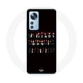 Cover - Xiaomi - Mi 12 / 12X - Blød - Sort - Stranger Things - Glædelig Jul