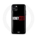 Coque - La casa de Papel - Iphone 11 pro max - Blød - Sort - Design Money Heist