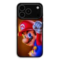 Super Mario -kuori iPhone 18 Pro:lle Maniacase Svart
